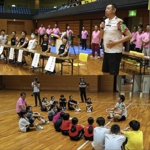 才能は開花させるもの　センスは磨くもの　 プロ選手が教える!小学生バレーボール教室2023