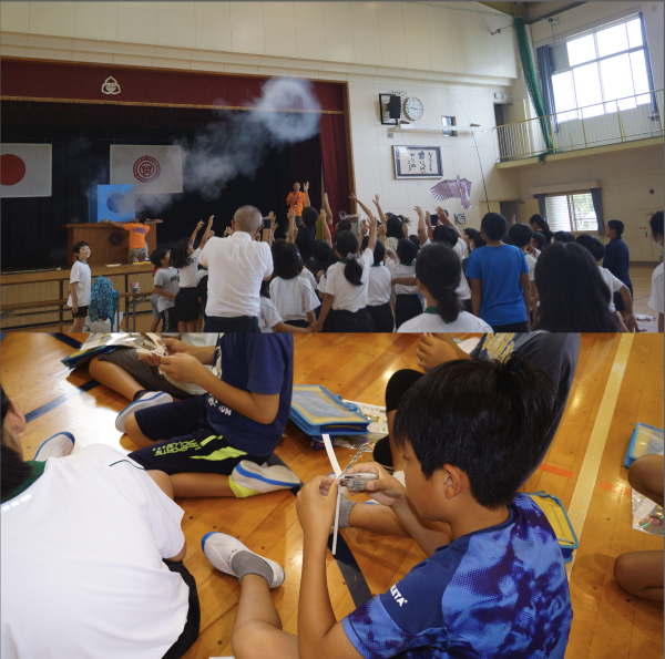 小学校理科実験教室を開催