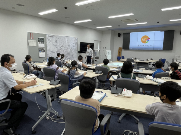 小学生の防災教室支援