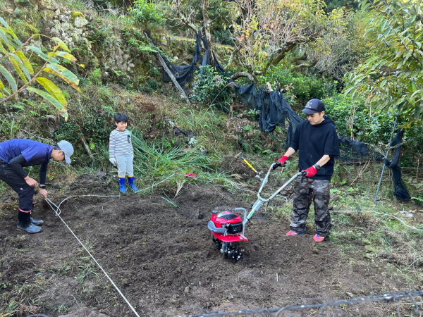 地区補助金事業　「みつわ広場、天使の森学校に対する自然学習支援」