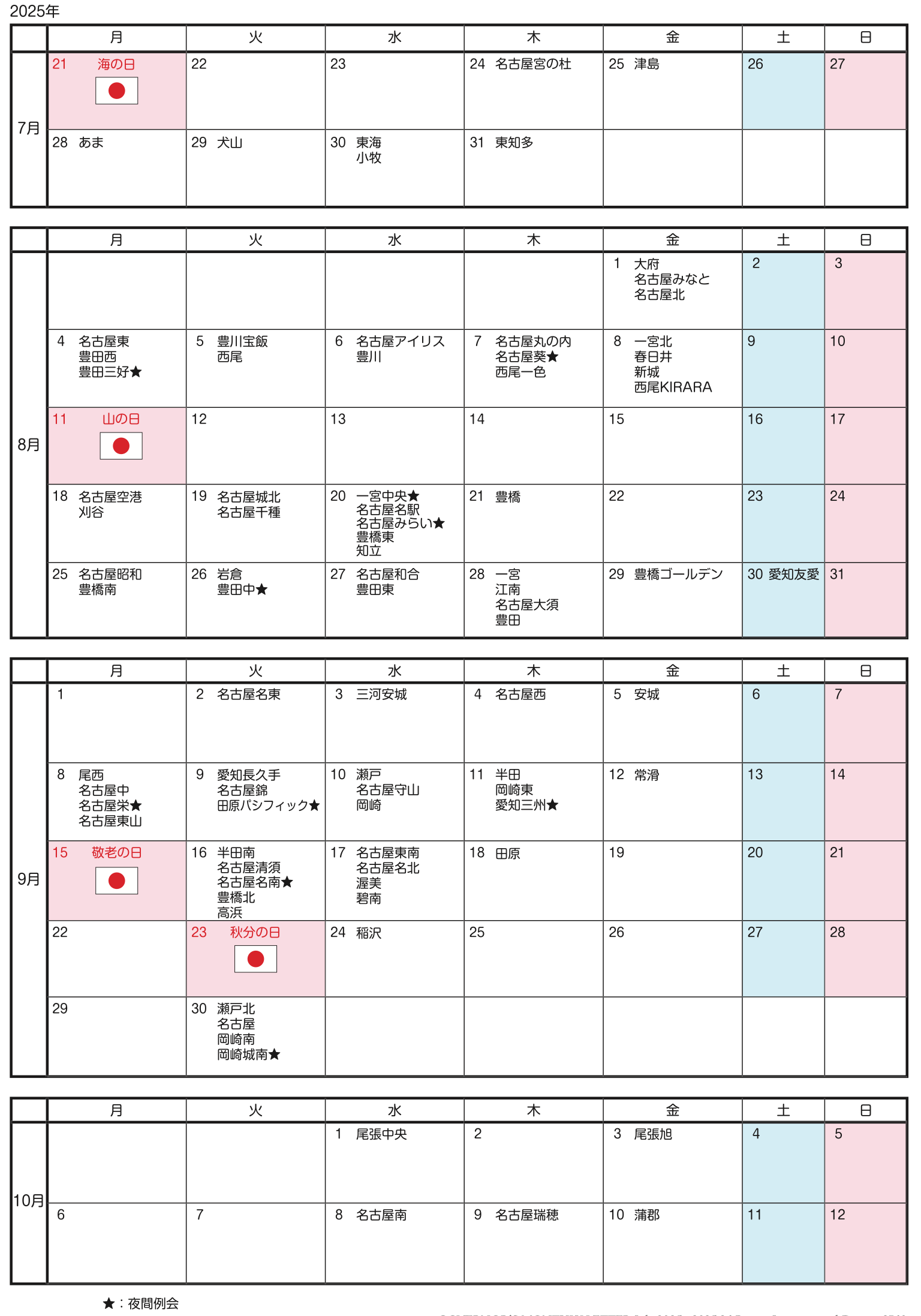 ガバナー補佐訪問