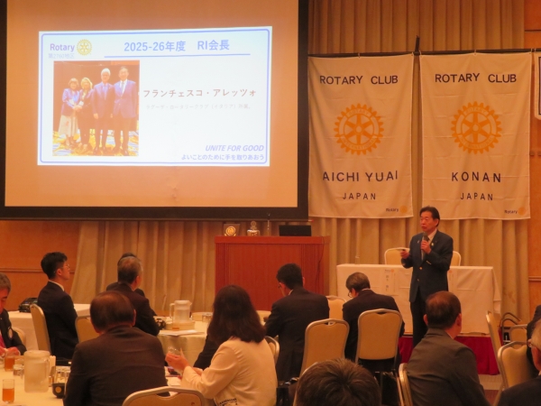 ガバナー公式訪問(江南・岩倉・愛知友愛)